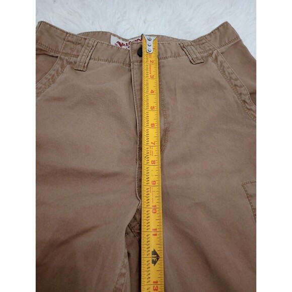 Arizona Jeans Two Shorts  Khaki Beige Cargo Pockets Classic Fit Size 26 - Picture 4 of 16